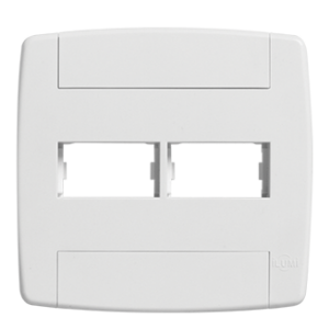 ILUMI PLACA 4X4 1+1 MODULOS LEV - 8906