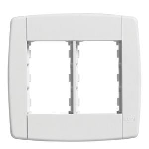 ILUMI PLACA 4X4 3+3 MODULOS JUNTOS LEV - 8909