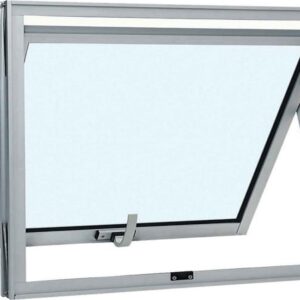 ALUAN ALUMI MAXI-AR 1S 60X80 S/ GR VIDRO BOREAL L25 MASTER BRANCO - 9044