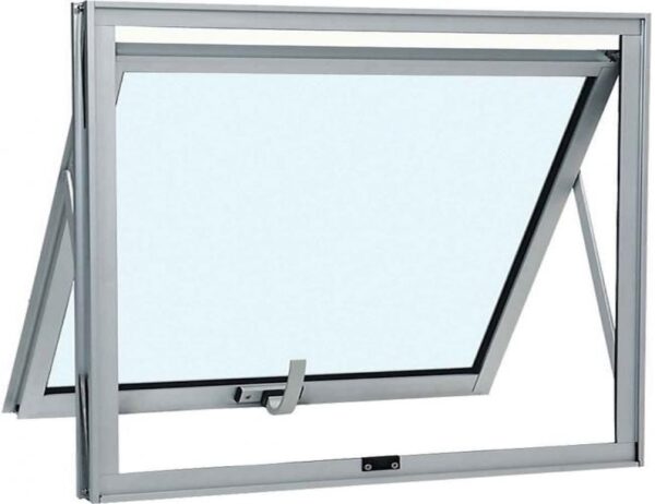 ALUAN ALUMI MAXI-AR 1S 60X80 S/ GR VIDRO BOREAL L25 MASTER BRANCO - 9044