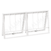ALUAN ALUMI MAXI-AR 2S 60X100 C/ GR VIDRO BOREAL L25 MASTER - 9047