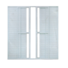 ITALUMI ALUMI PORTA BALCAO CORRER CENTRAL 06 FOLHAS 210X200