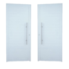 ALUAN ALUMI PORTA LAMBRIL PIVOTANTE C/ FRISO 210X120 ESQ BRANCO - 4605