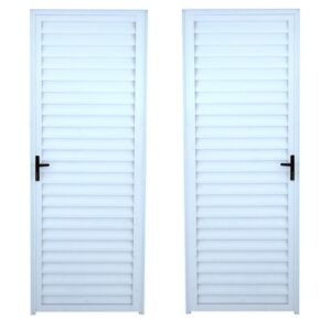 ALUAN ALUMI PORTA PALHETA 210X090 ESQ BRANCO - 5234