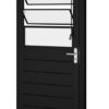 HB PORTA MISTA BASCULANTE LAMBRIL ARTE 085X215 LD PRETA - 1010.40