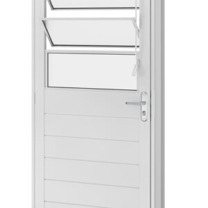 HB PORTA MISTA BASCULANTE LAMBRIL ARTE 085X215 LD BRANCA - 1010.1