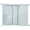 ALUAN ALUMI VENEZIANA 3 FOLHAS 100X120 S/ GR L25 MASTER BRANCO - 9000