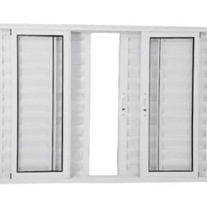 ALUAN ALUMI VENEZIANA 6 FOLHAS 100X150 S/ GR L25 MASTER BRANCO - 9006