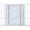 ALUAN ALUMI VITRO 2 FOLHAS 100X200 C/ GR L25 MASTER BRANCO - 9077
