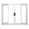 ALUAN ALUMI VITRO 4 FOLHAS 100X100 S/ GR BRANCO - 7125