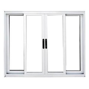 ALUAN ALUMI VITRO 4 FOLHAS 100X100 S/ GR BRANCO - 7125