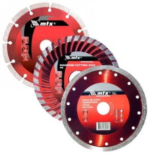 MTX JOGO DISCO CORTE SEGMENTADO DIAMANTADO 115X22,2MM (3 PCS) - 7316055