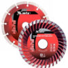 MTX JOGO DISCO CORTE SEGMENTADO DIAMANTADO 115X22,2MM (2 PCS) - 7316155