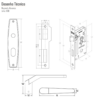SILVANA FECH. INOX WC 1000  ALAV. ESP. OVAL CRO (1020/05EC) - Imagem 4