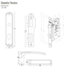 SILVANA FECH. INOX WC 1300 ITALY ALAV. CROM. (1320/10ZC) - Imagem 4