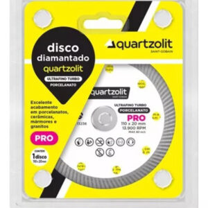 QUARTZOLIT DISCO DIAMANTADO PORCELANATO ULTRAFINO PRO
