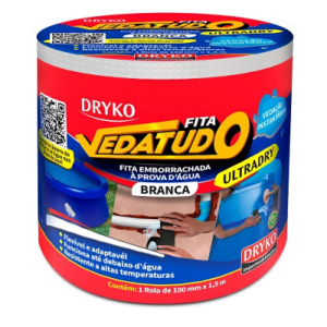 DRYKO FITA REPARO SUBAQUATICO ULTRADRY 100MM X 1,5M (BR)
