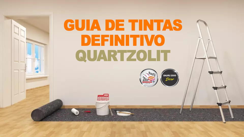 Guia de tintas Quartzolit: faça a melhor escolha para a sua reforma
