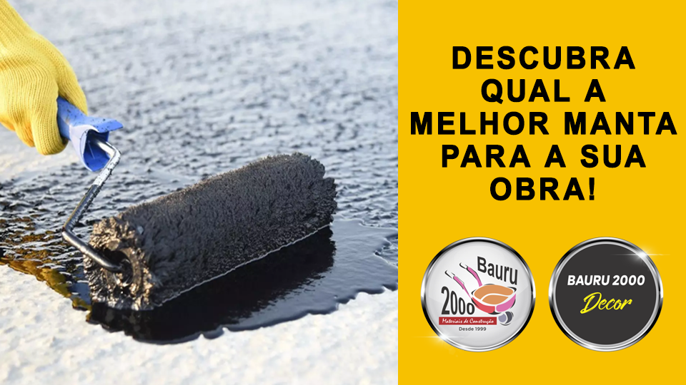 Manta impermeabilizante: branca ou preta? Descubra qual escolher!