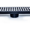 GRELHA ALUM. 020 X 080 C/ COLETORA CX. PVC INF. COM DIFUSOR