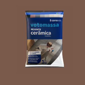 VOTORAN REJUNTE CERAMICA 1KG MARROM