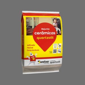 QUARTZOLIT REJUNTE FLEX 1KG CINZA ARTICO