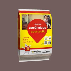 QUARTZOLIT REJUNTE FLEX 1KG MARROM CAFE
