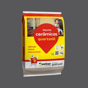 QUARTZOLIT REJUNTE FLEX 1KG PRETO GRAFITE