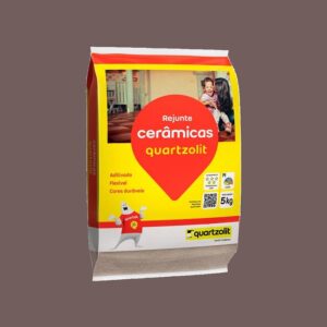 QUARTZOLIT REJUNTE FLEX 5KG MARROM CAFE