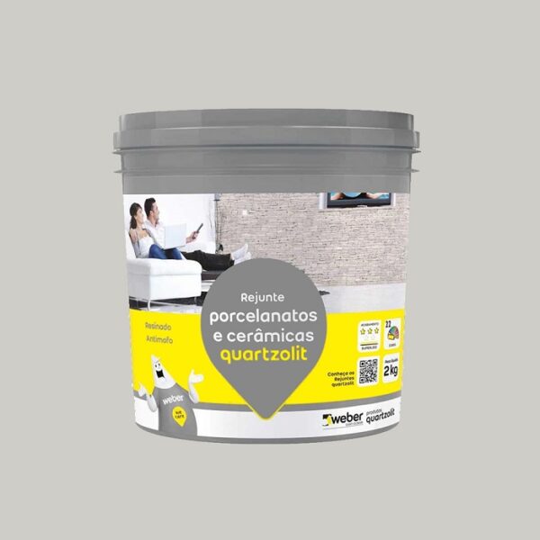 QUARTZOLIT REJ. PMG SUPERFINO POTE 2KG CINZA PLATINA