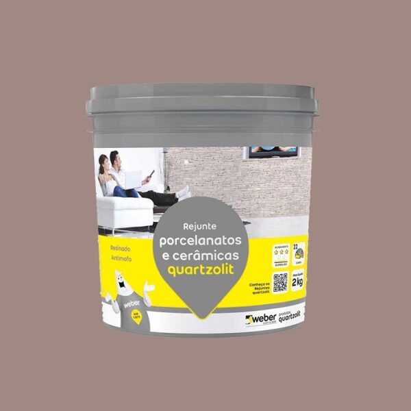 QUARTZOLIT REJ. PMG SUPERFINO POTE 2KG MARROM TABACO