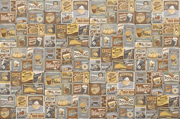 CEDASA 39X75,5 RETRO FOOD A ( 2,06 CX ) LOTE 02/06/22 - Image 2