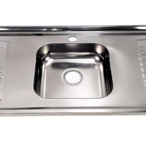 FABRINOX PIA INOX 2,00 MT COM FURO TORNEIRA