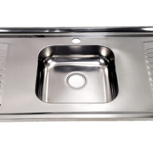 FABRINOX PIA INOX 2,00 MT COM FURO TORNEIRA