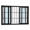 ALUAN ALUMI VITRO 4 FOLHAS 100X150 C/ GR L25 MASTER PRETO - MB9024