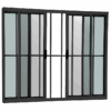 ALUAN ALUMI VITRO 4 FOLHAS 100X150 C/ GR PRETO - PTO7133