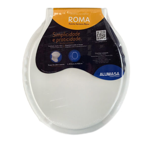 ASSENTO ALUMASA ROMA BRANCO