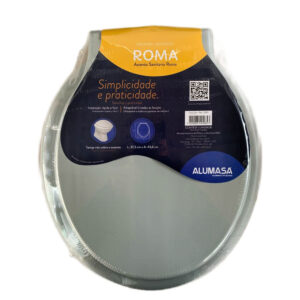 ASSENTO ALUMASA ROMA CINZA CLARO