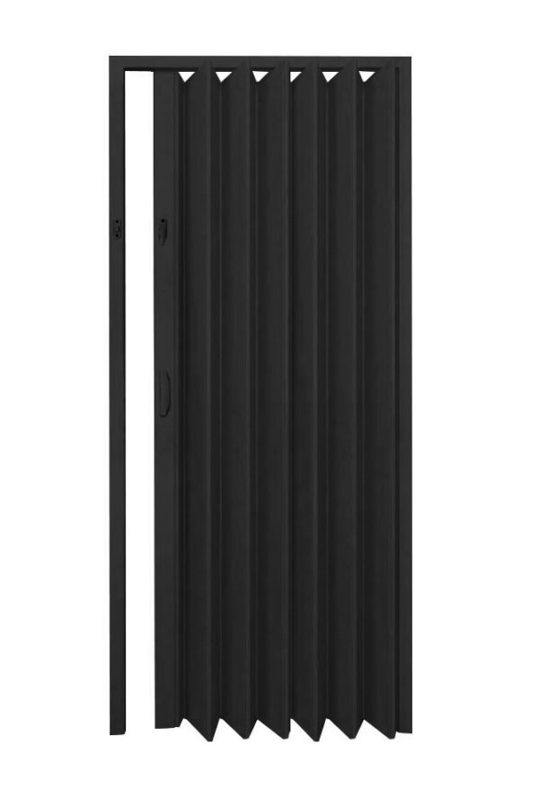 PLASFLEX PORTA SANF. PVC 0,84X2,10 PRETA